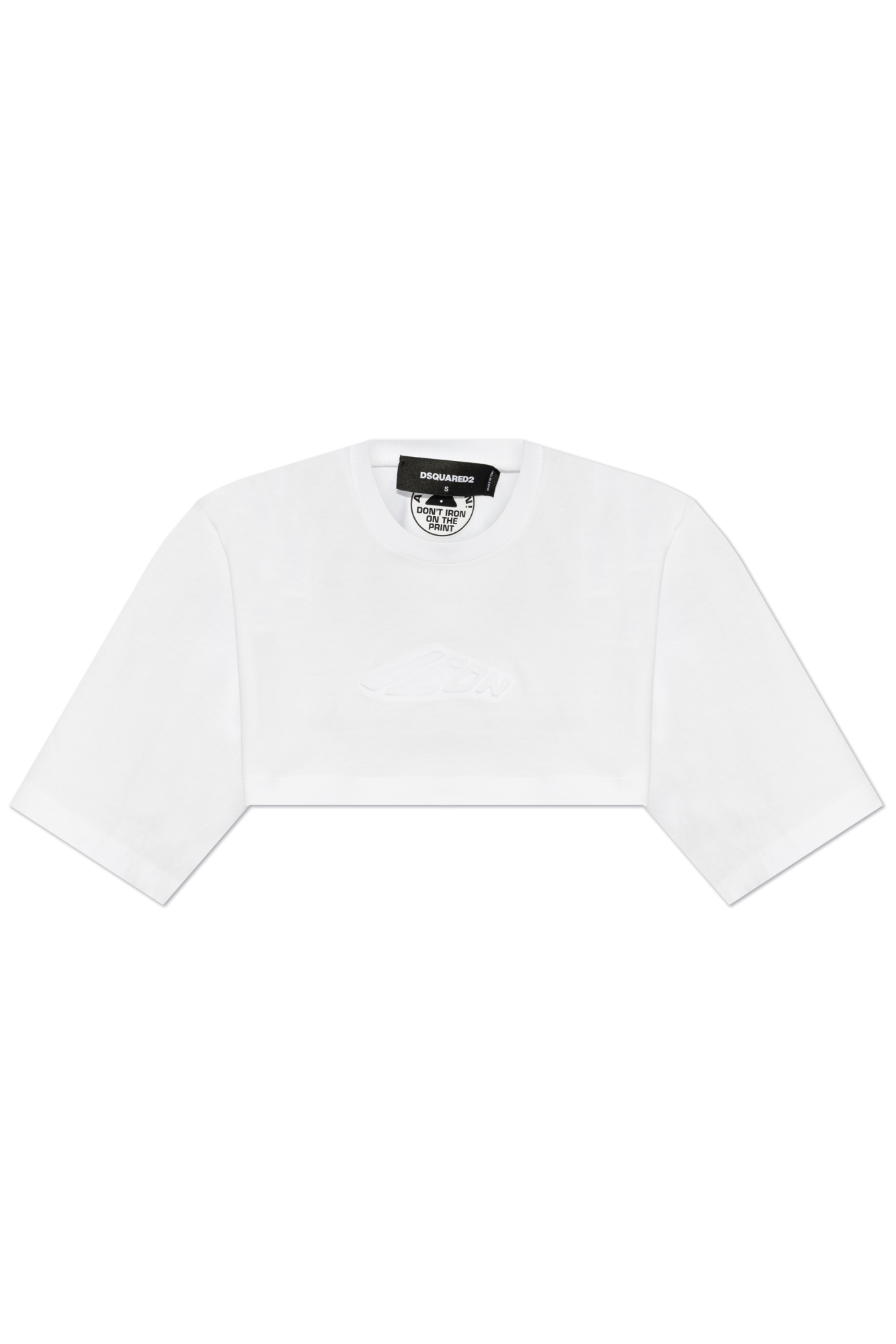 White Short loose-fitting t-shirt Dsquared2 - Vitkac Italy